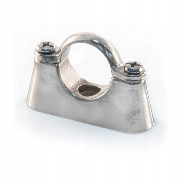 UCHWYT CHROMOWANY DO RUR 15 MM BLOCZEK SOLIDNY !!