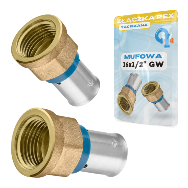 PEX MUFA ZAPRASOWYWANA 16x1/2 GW KTM