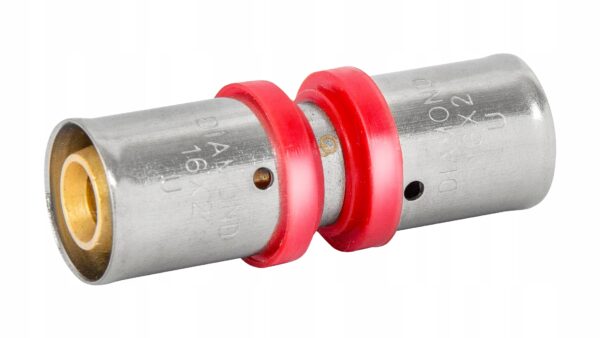 PEX MUFA 25X25 MM ZACISKANE NA PRASE ZAPRASOWYWANE