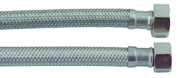 PRZYŁĄCZE WĘŻYK ELASTYCZNY PEX 3/8 X 40 CM W OPLOCIE