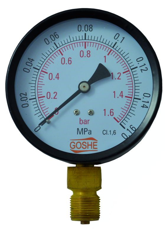 MANOMETR RADIALNY 100MM 0-16 BAR M20X1,5