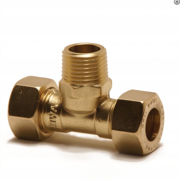 TRÓJNIK ZACISKOWY CONEX 15X15X1/2 MM GZ KUTERLITE