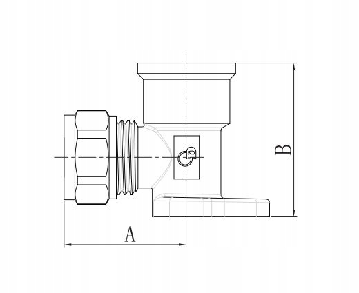 KOLANO PEX SKRĘCANE Z ŁAPKAMI 20X1/2 GW DIAMOND