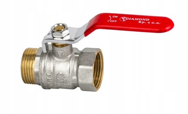 ZAWÓR KULOWY STANDARD 1/2" WZ Z DŁAWICĄ GWxGZ