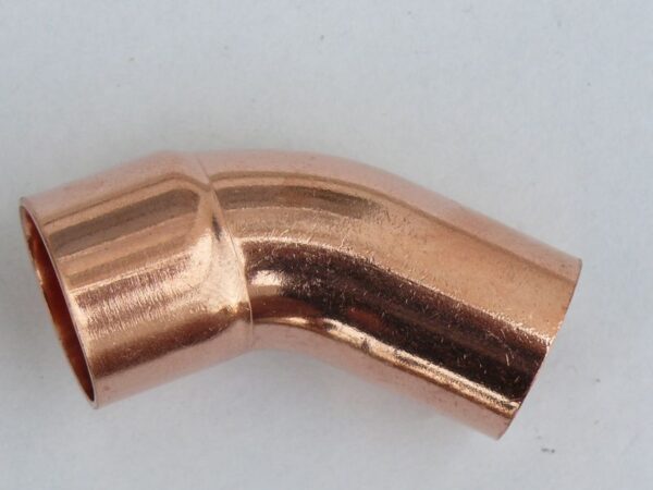 MIEDZIANE KOLANO NYPLOWE 45ST. 28MM YORK