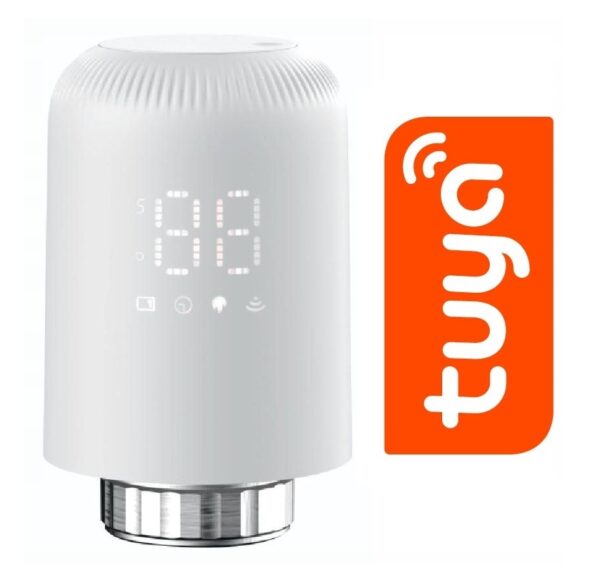 GŁOWICA INTELIGENTNY TERMOSTAT DO GRZEJNIKA KALORYFERA SMART TUYA M30X1,5