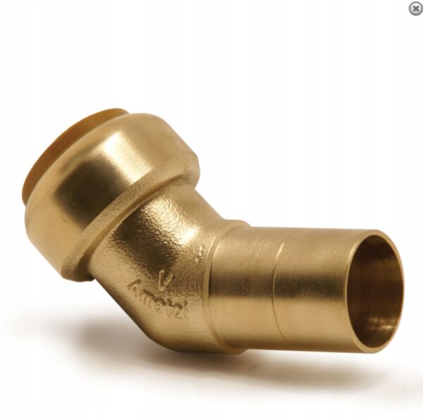 ZŁĄCZKA KOLANO 45 STOPNI TECTITE CLASSIC 15x15 MM