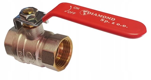 ZAWÓR KULOWY 2.1/2" STANDARD Z DŁAWICĄ GWxGW