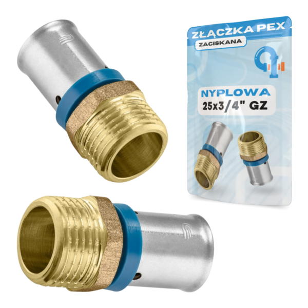 PEX NYPEL ZAPRASOWYWANY 25x3/4 GZ KTM