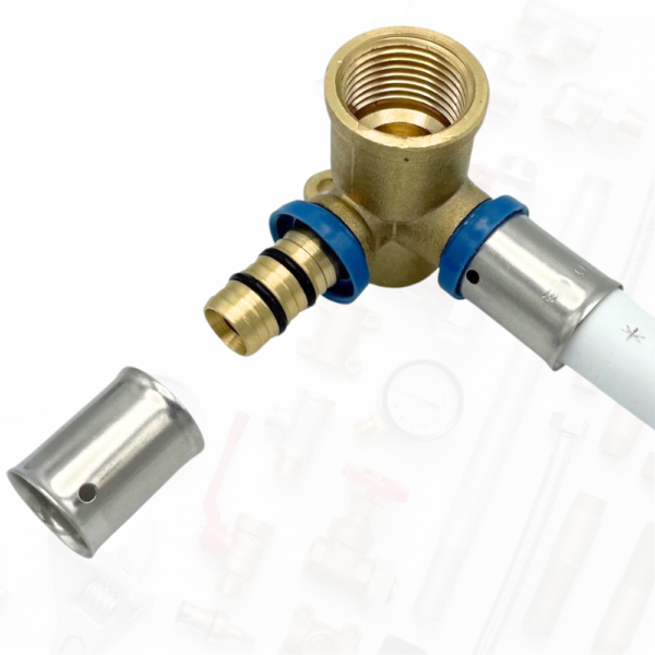 PEX KOLANO CYRKULACYJNE ZAPRASOWYWANE 16x1/2 KTM