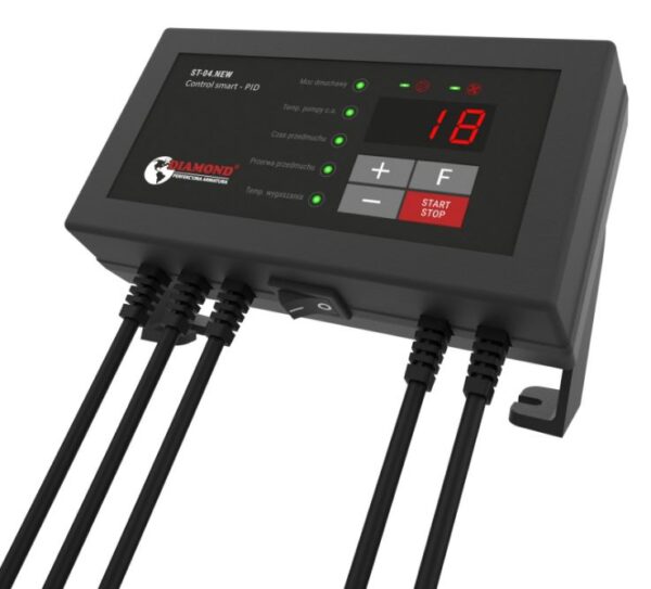 ENERGOOSZCZĘDNY STEROWNIK PIECA: POMPY C.O. ORAZ WENT. NADMUCH. LED, CONTROL – SMART, PID
