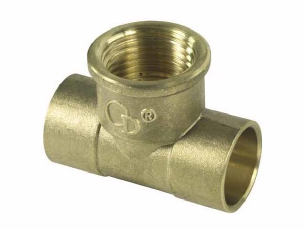 TRÓJNIK MOSIĘŻNY 15X1/2X15 GW DO LUTOWANIA