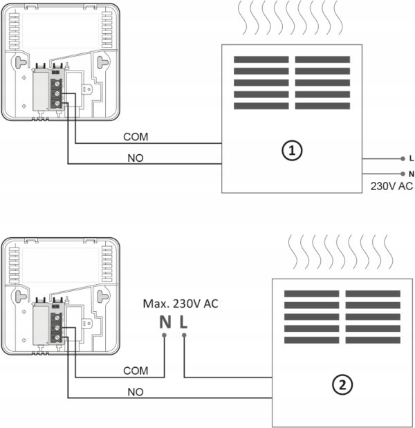 REGULATOR TERMOSTAT DOBOWY AURATON AQUILA R BEZPRZ