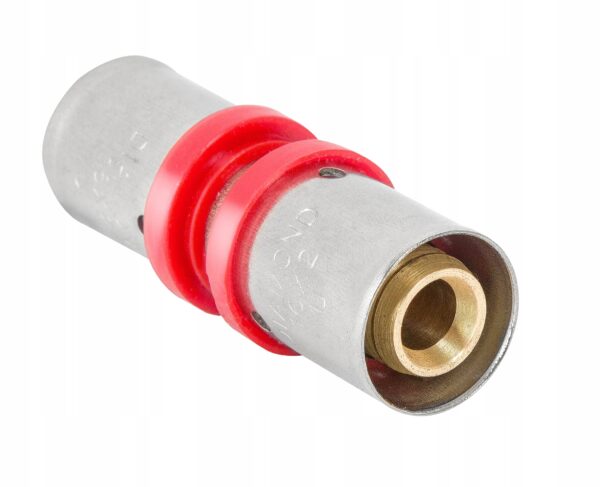 PEX MUFA 25X25 MM ZACISKANE NA PRASE ZAPRASOWYWANE