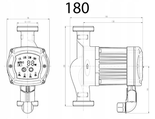 Elektroniczna Energooszczędna POMPA C.O.NEW 4N-130