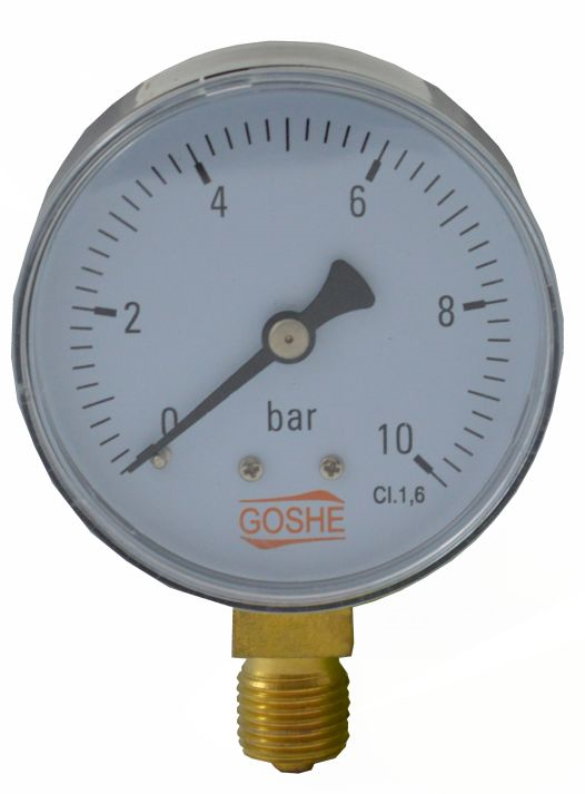 MANOMETR RADIALNY 63MM 0-2,5 BAR 1/4 X 1,5