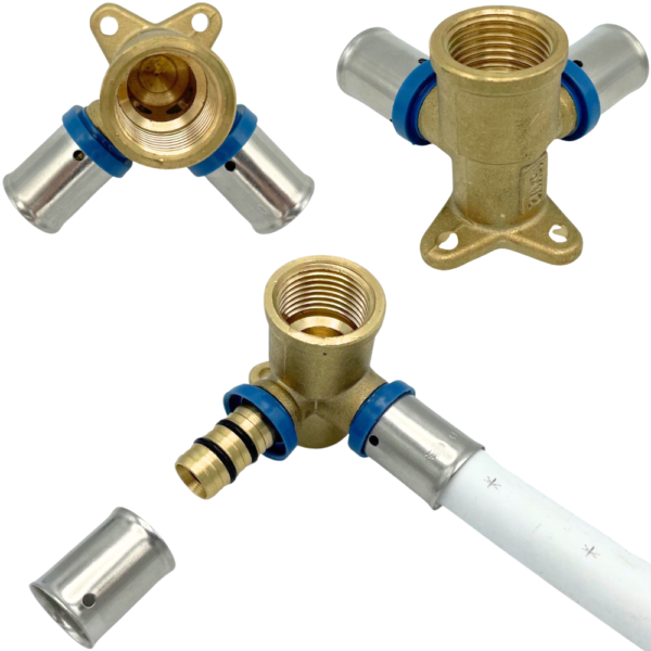 PEX KOLANO CYRKULACYJNE ZAPRASOWYWANE 16x1/2 KTM