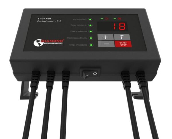 ENERGOOSZCZĘDNY STEROWNIK PIECA: POMPY C.O. ORAZ WENT. NADMUCH. LED, CONTROL – SMART, PID