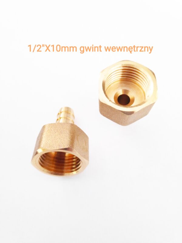 KOŃCÓWKA DO WĘŻA 1/2X10MM GW MOSIĄDZ