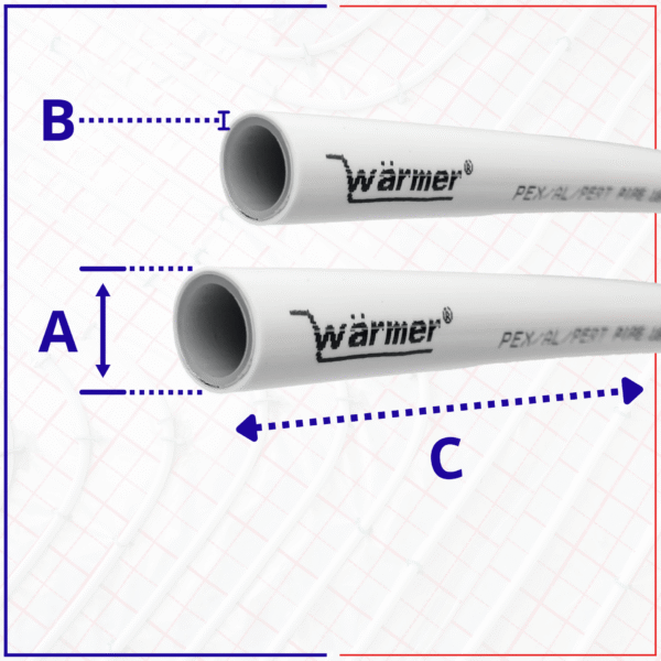 Rura PEX PEX/AL/PE 25/2,5 Warmer 50m