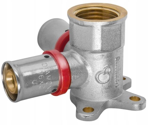 PEX KOLANO CYRKULACYJNE 16X1/2GWX16 ZAPRASOWYWANE